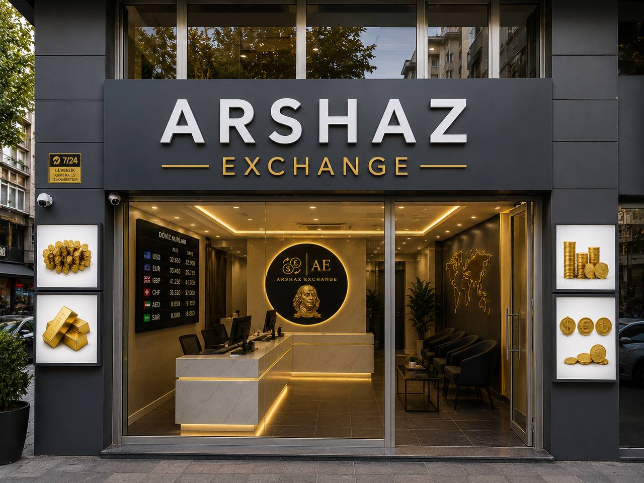 Arshaz Exchange team and office presentation